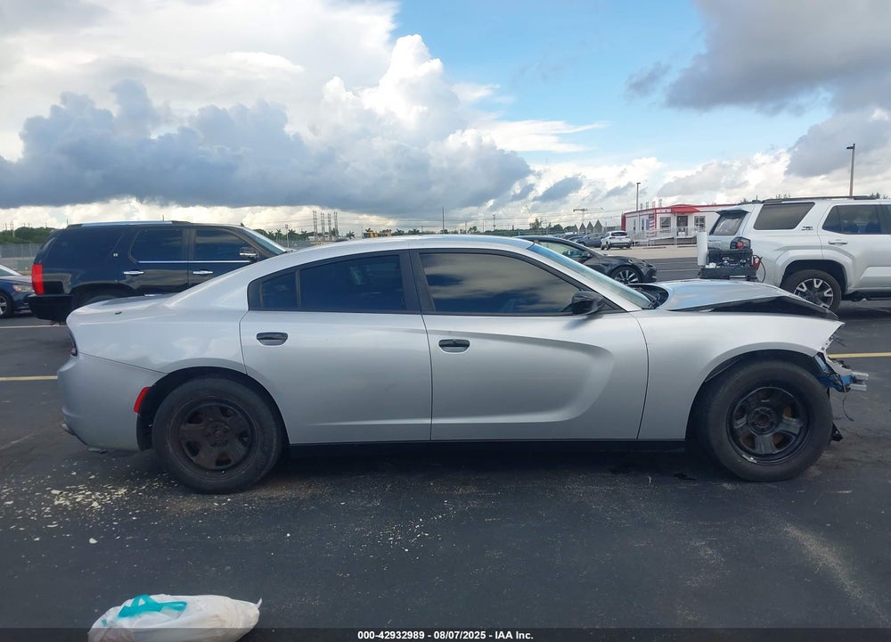 2018 DODGE CHARGER POLICE RWD VIN: 2C3CDXAT0JH284105