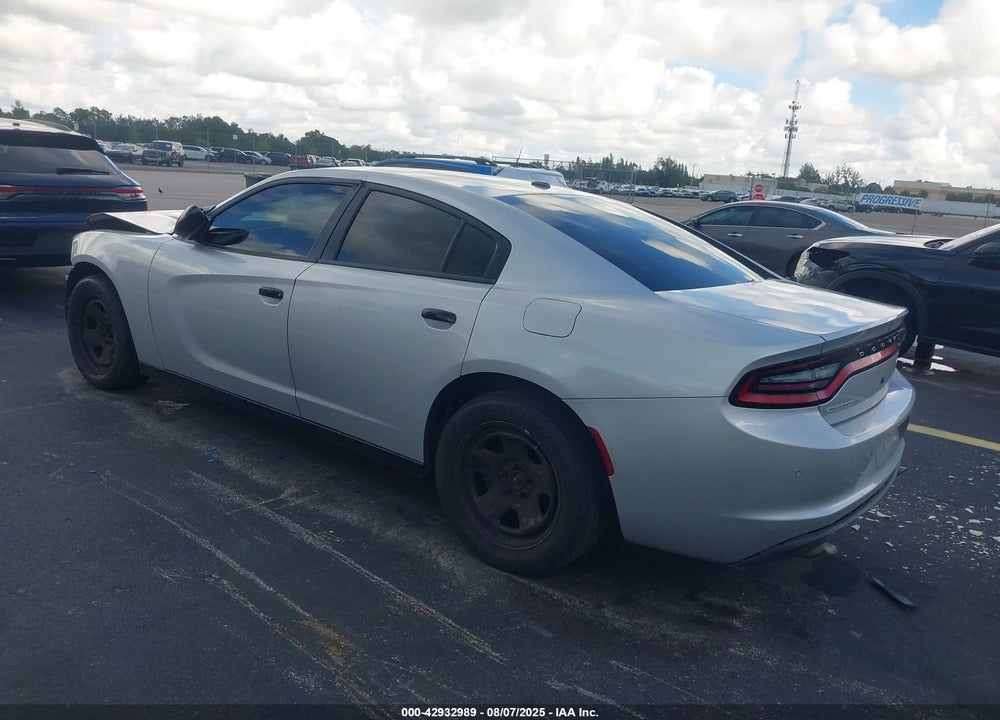 2018 DODGE CHARGER POLICE RWD VIN: 2C3CDXAT0JH284105