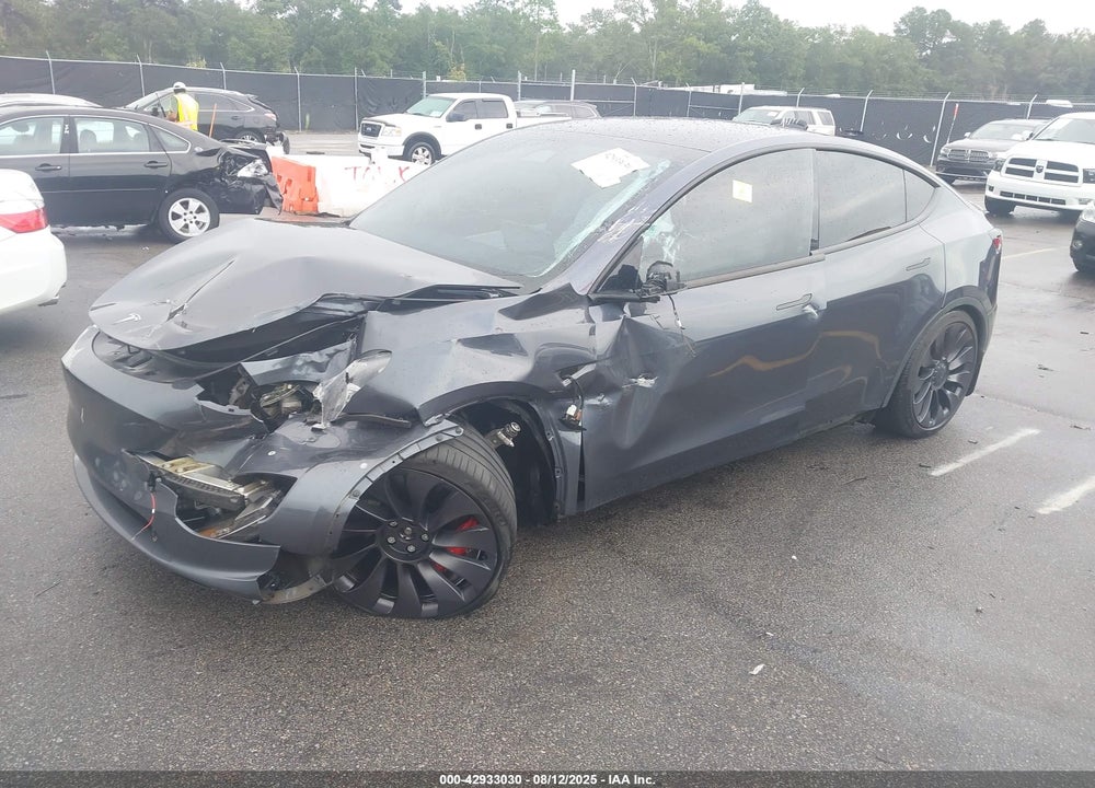 2021 TESLA MODEL Y VIN: 5YJYGDEF5MF303401
