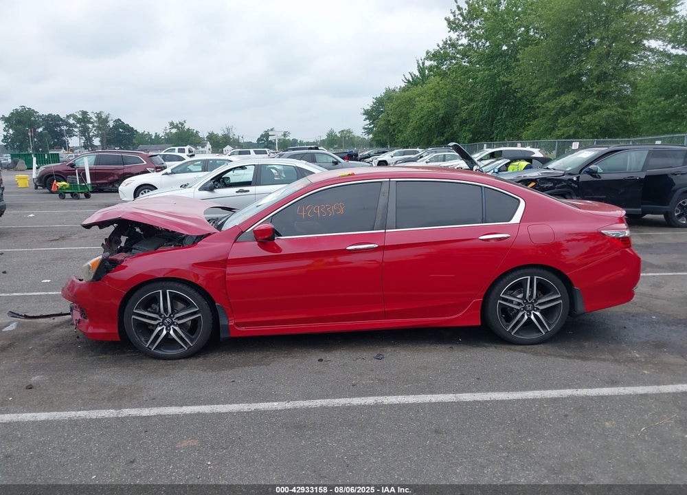 2017 HONDA ACCORD SPORT SE VIN: 1HGCR2F13HA071599