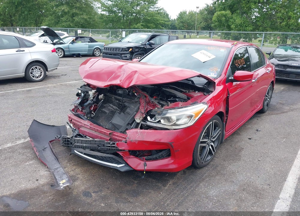 2017 HONDA ACCORD SPORT SE VIN: 1HGCR2F13HA071599