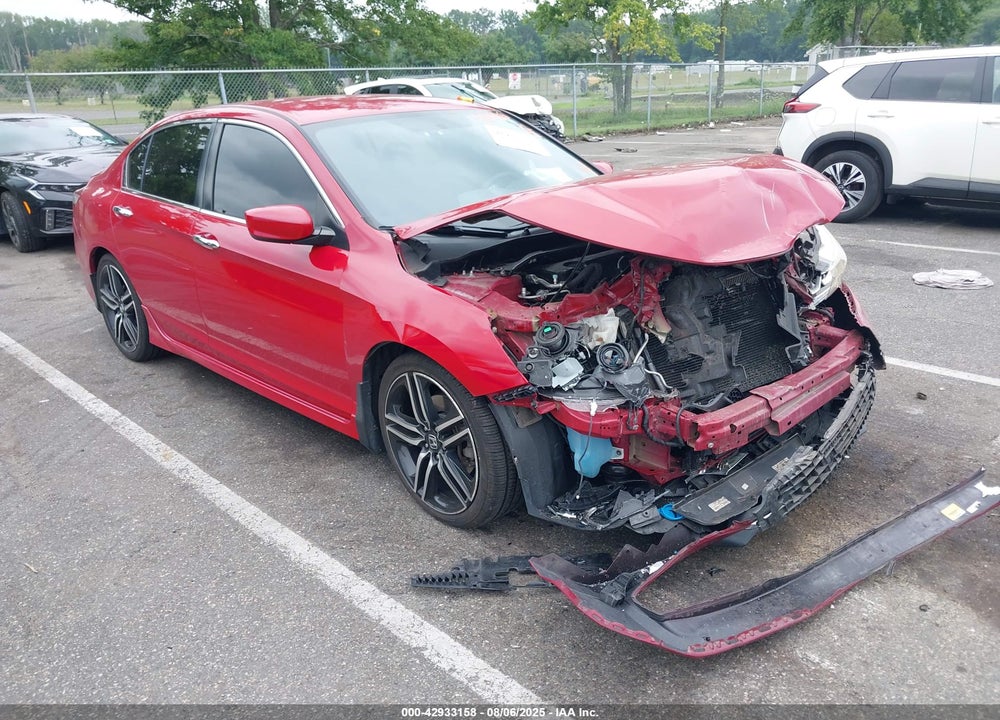 2017 HONDA ACCORD SPORT SE VIN: 1HGCR2F13HA071599