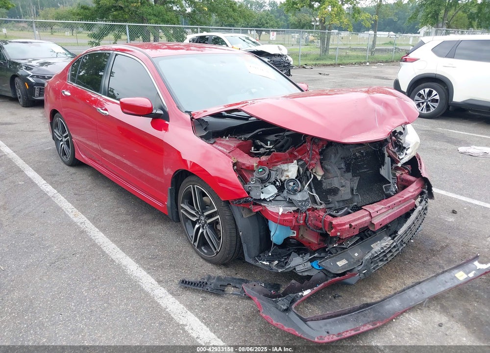 2017 HONDA ACCORD SPORT SE VIN: 1HGCR2F13HA071599