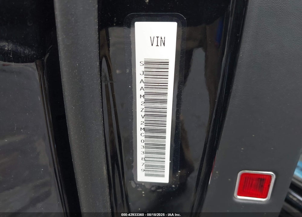 2021 BENTLEY BENTAYGA VIN: SJAAM2ZV2MC033879