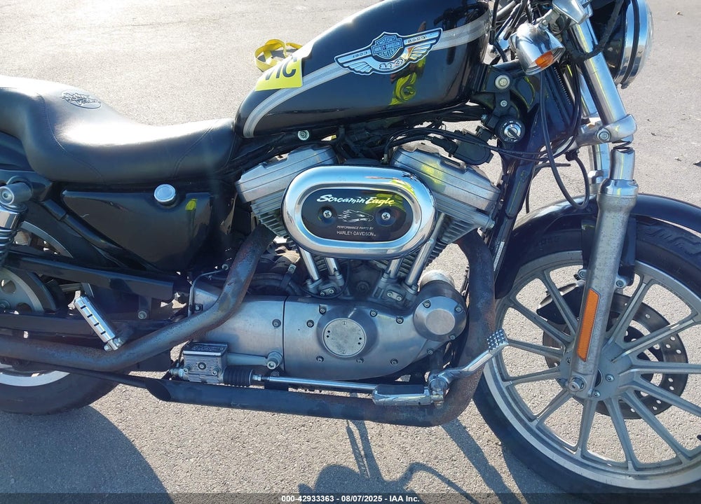 2003 HARLEY-DAVIDSON XL883 HUGGER VIN: 1HD4CEM163K446119
