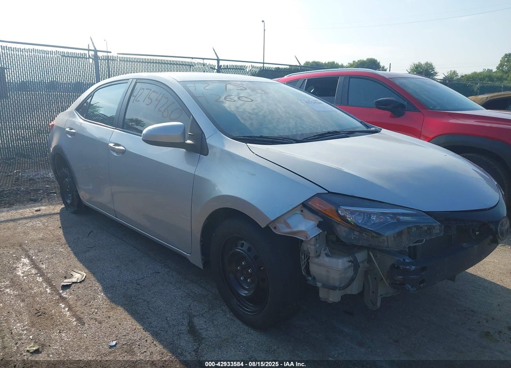 2018 TOYOTA COROLLA LE VIN: 2T1BURHEXJC053555