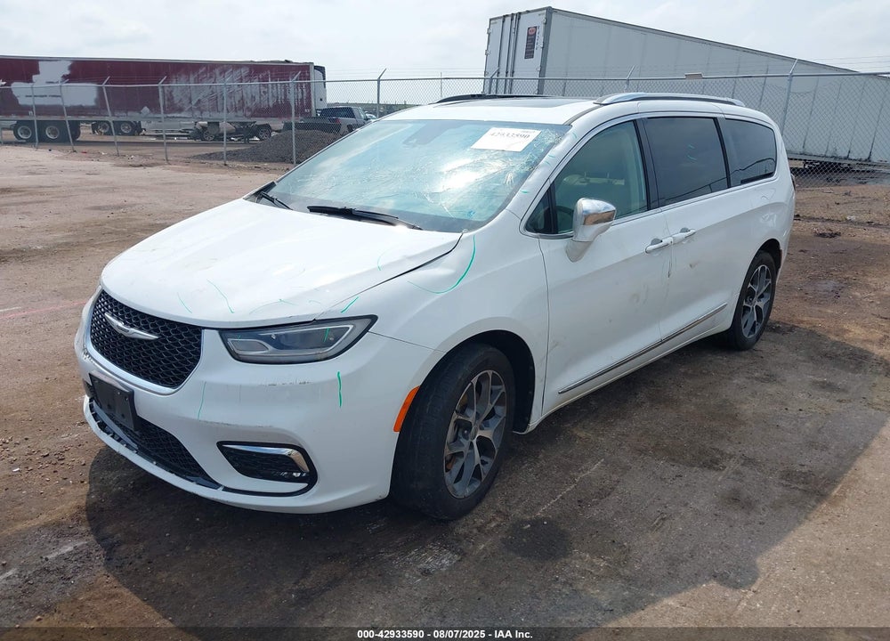 2021 CHRYSLER PACIFICA LIMITED AWD VIN: 2C4RC3GG8MR582086