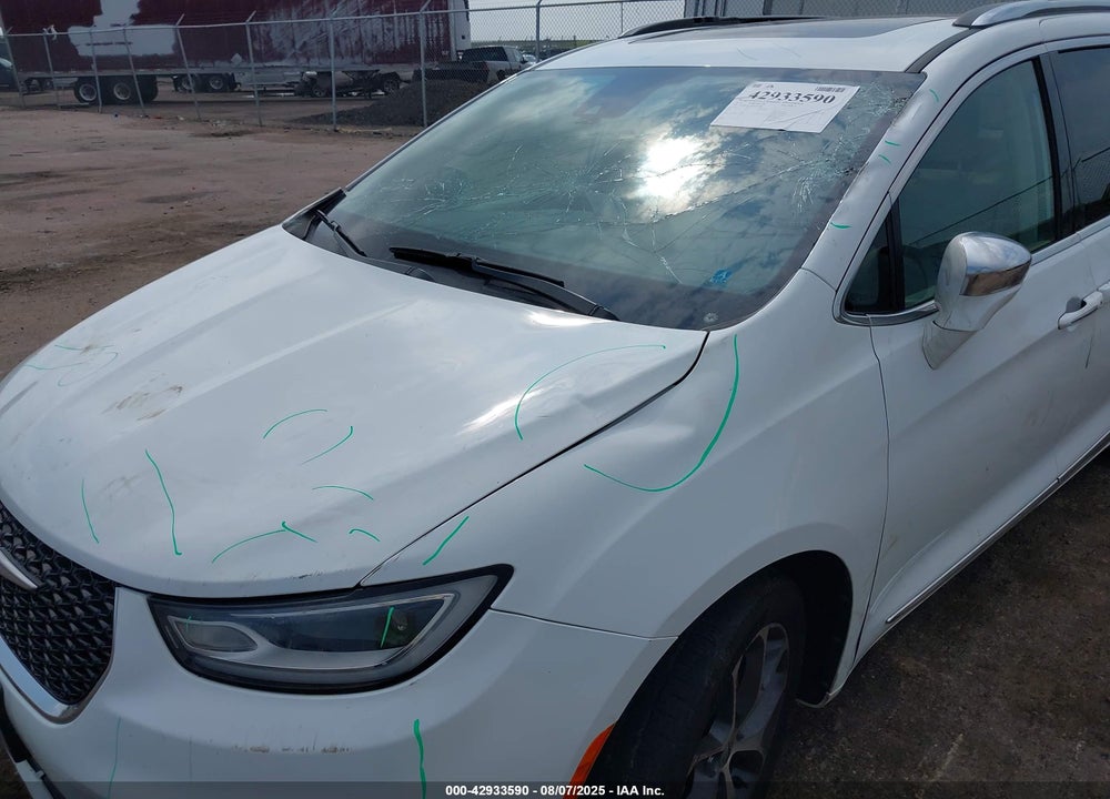 2021 CHRYSLER PACIFICA LIMITED AWD VIN: 2C4RC3GG8MR582086