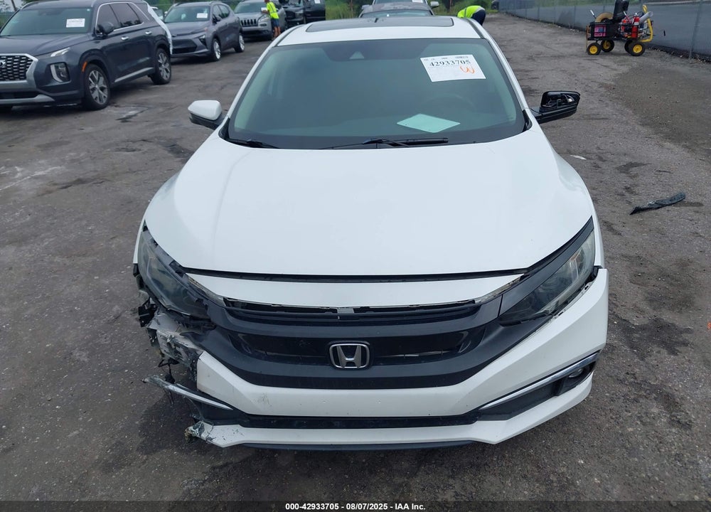2020 HONDA CIVIC EX VIN: 19XFC1F34LE019414