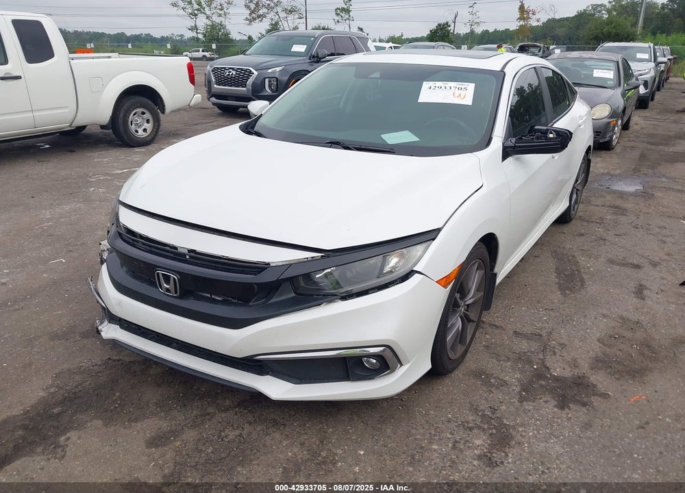 2020 HONDA CIVIC EX VIN: 19XFC1F34LE019414