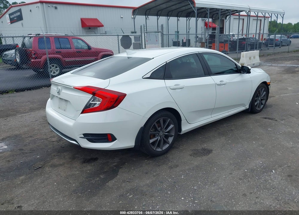 2020 HONDA CIVIC EX VIN: 19XFC1F34LE019414