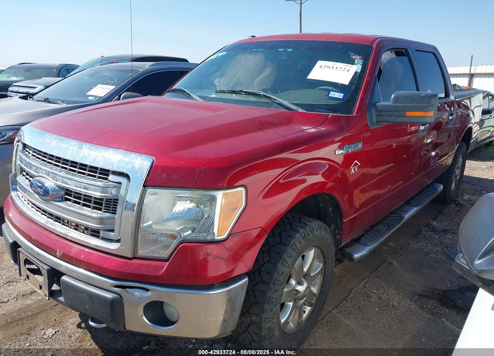2013 FORD F-150 VIN: 1FTFW1EF2DKD15243
