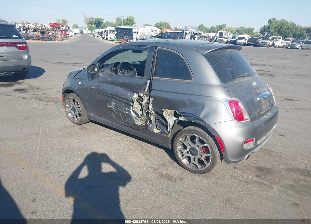 2012 FIAT 500 VIN: 3C3CFFBRXCT115355