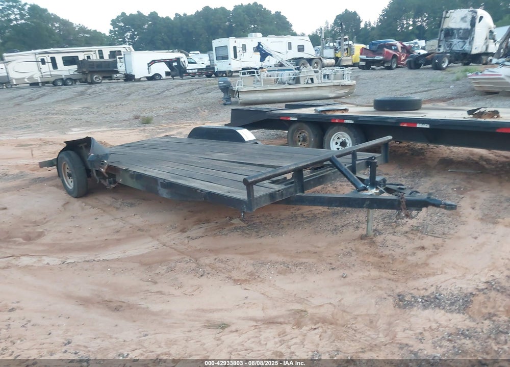 2016 CAR HAULER 8X20 CAR TRAILER VIN: 1883021663