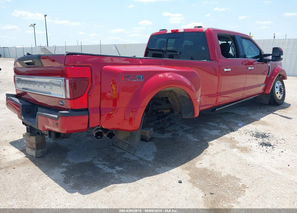 2022 FORD F-450 LIMITED VIN: 1FT8W4DTXNED08574