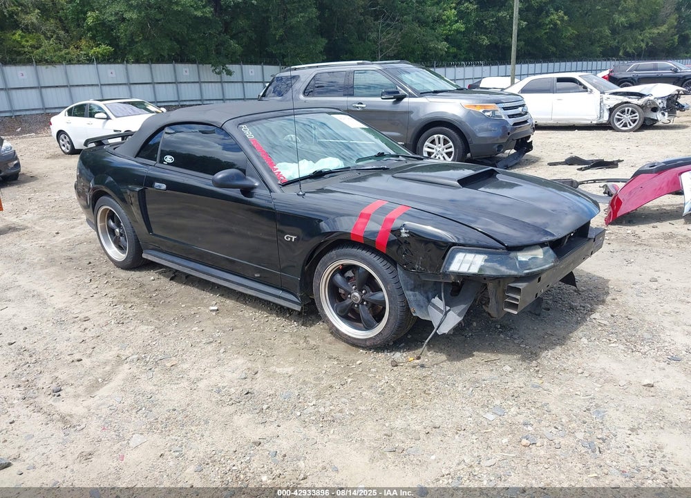 2002 FORD MUSTANG GT VIN: 1FAFP45X92F151637
