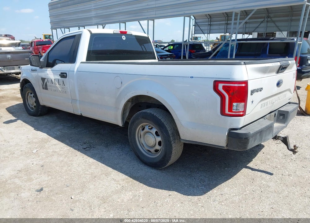 2016 FORD F-150 XL VIN: 1FTMF1C86GKD25001