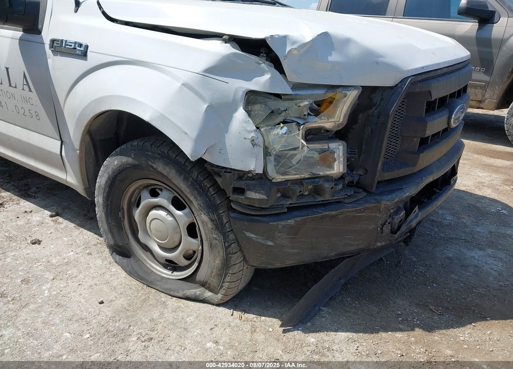 2016 FORD F-150 XL VIN: 1FTMF1C86GKD25001