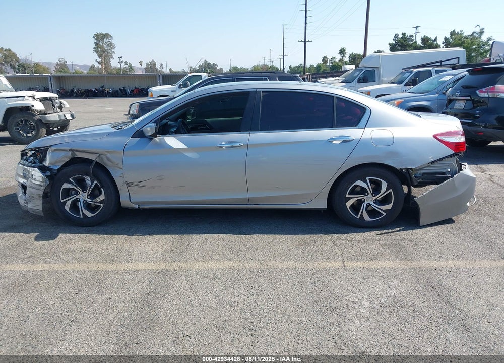 2016 HONDA ACCORD VIN: 1HGCR2F31GA124865