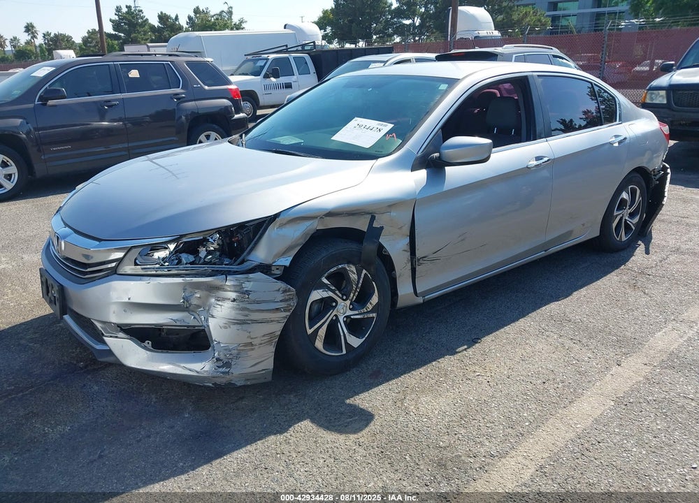 2016 HONDA ACCORD VIN: 1HGCR2F31GA124865