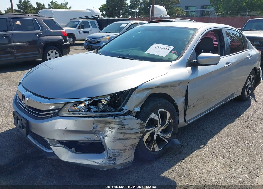 2016 HONDA ACCORD VIN: 1HGCR2F31GA124865