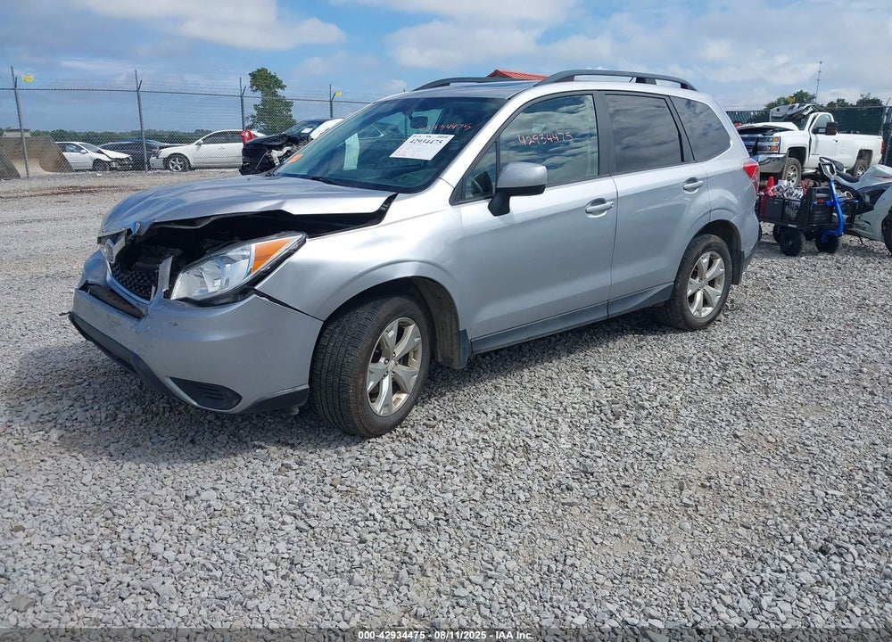 2014 SUBARU FORESTER 2.5I PREMIUM VIN: JF2SJAEC1EH448630