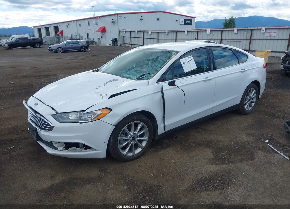 2017 FORD FUSION SE VIN: 3FA6P0H71HR408077