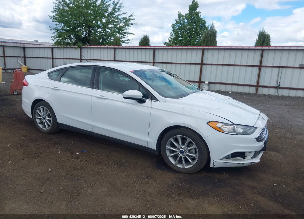 2017 FORD FUSION SE VIN: 3FA6P0H71HR408077