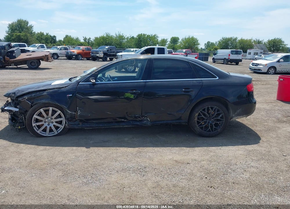 2012 AUDI A4 VIN: WAUFFAFL8CN015382