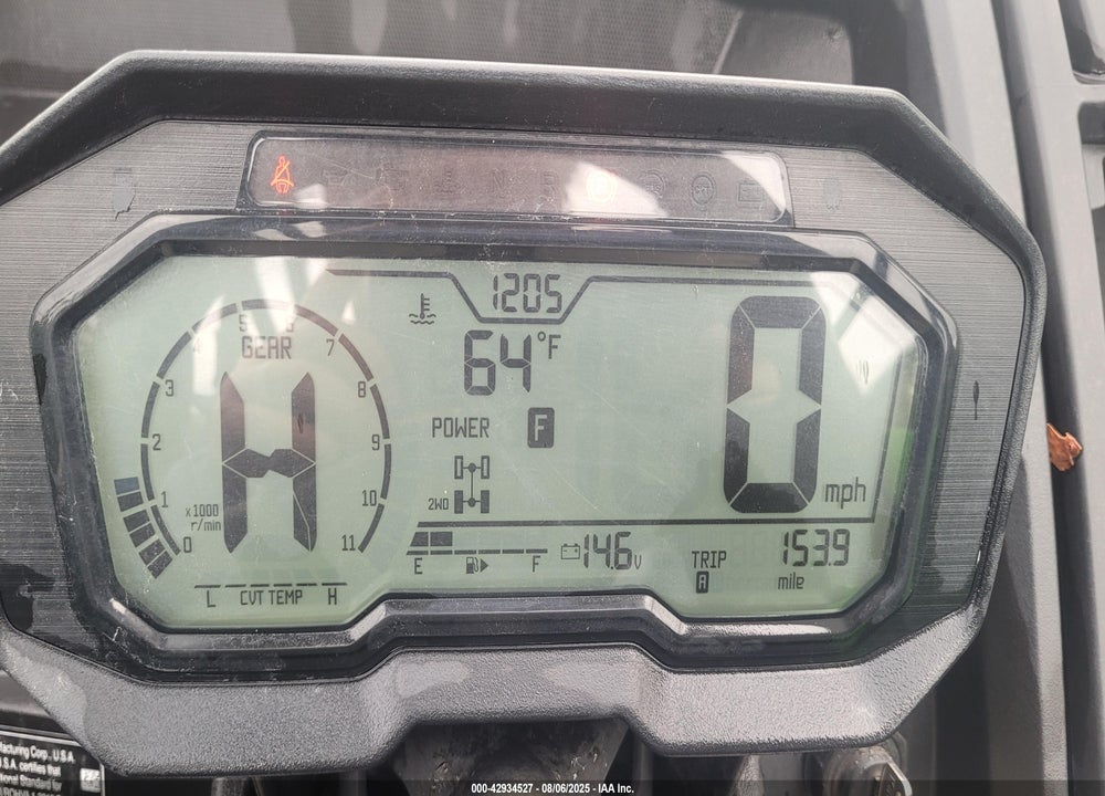 2023 KAWASAKI KRF 1000 A VIN: JKARFCA16PB519187