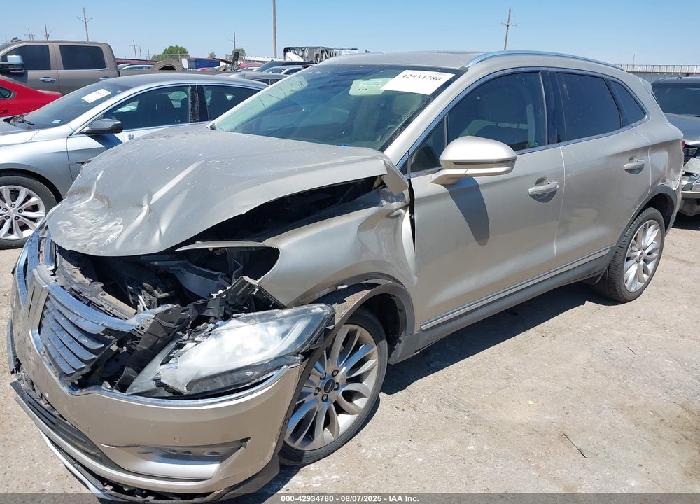 2015 LINCOLN MKC VIN: 5LMCJ1A95FUJ32615