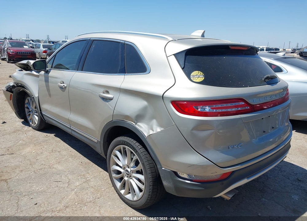 2015 LINCOLN MKC VIN: 5LMCJ1A95FUJ32615