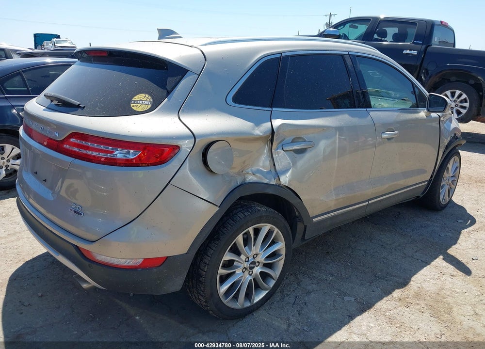 2015 LINCOLN MKC VIN: 5LMCJ1A95FUJ32615