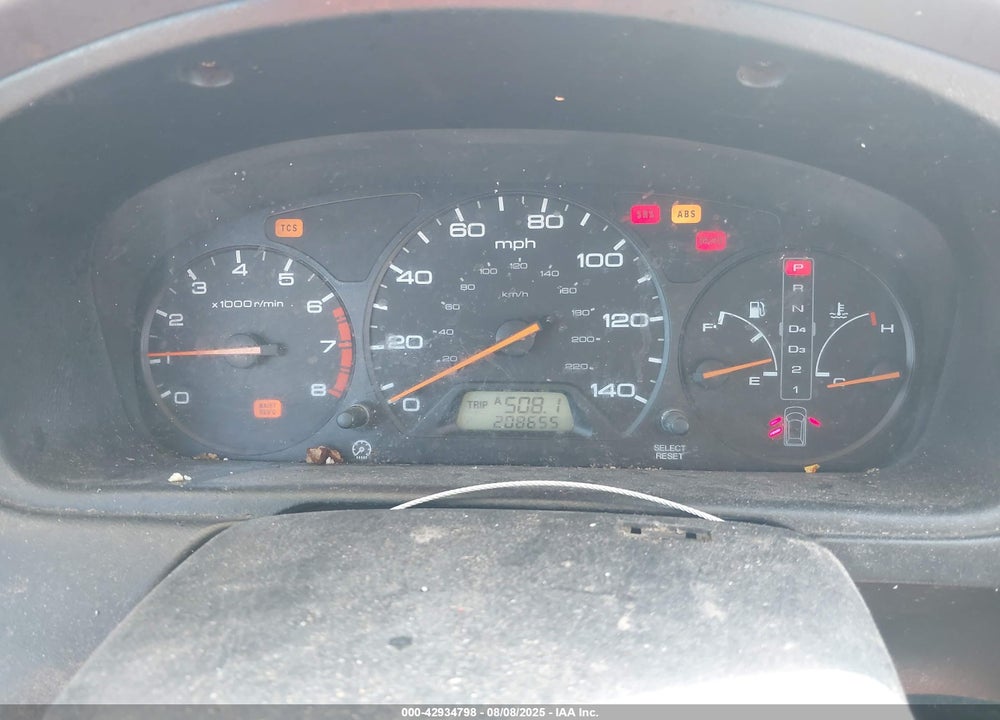 2000 HONDA ODYSSEY EX VIN: 2HKRL1864YH617655