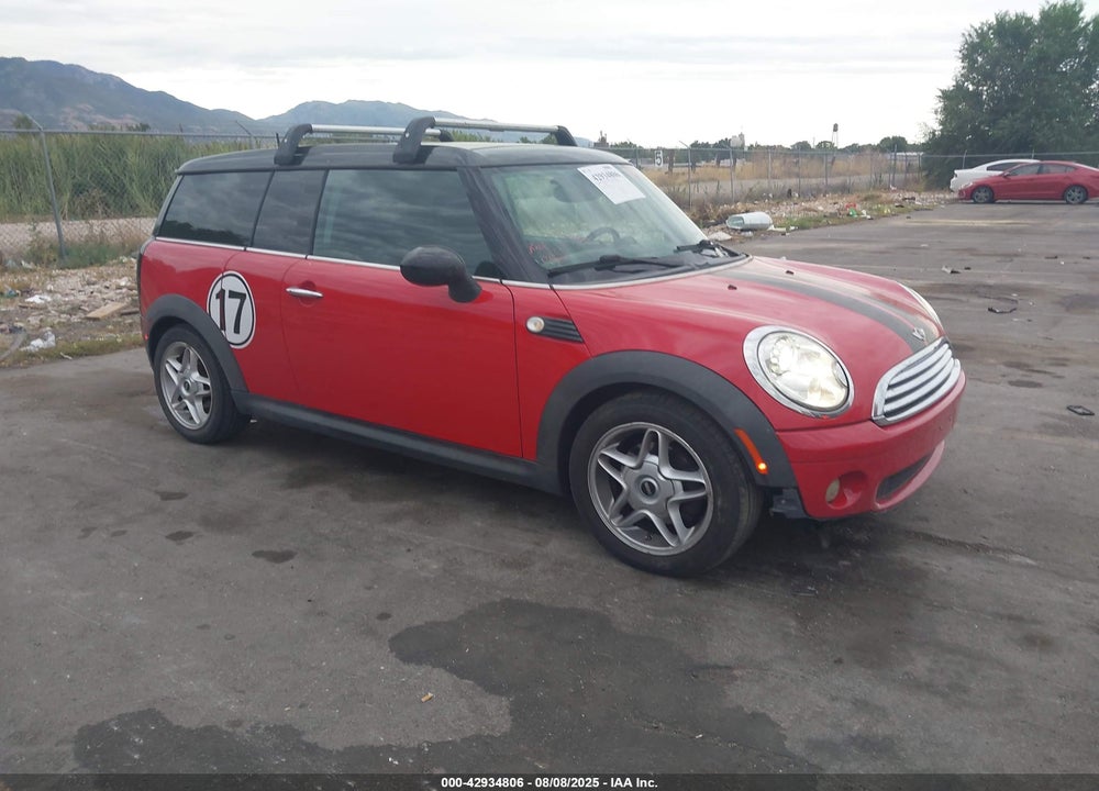 2010 MINI COOPER CLUBMAN VIN: WMWML3C55ATX52047