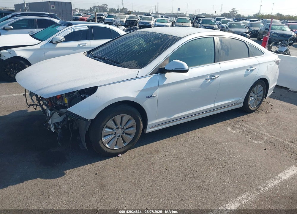 2017 HYUNDAI SONATA HYBRID SE VIN: KMHE24L10HA048613