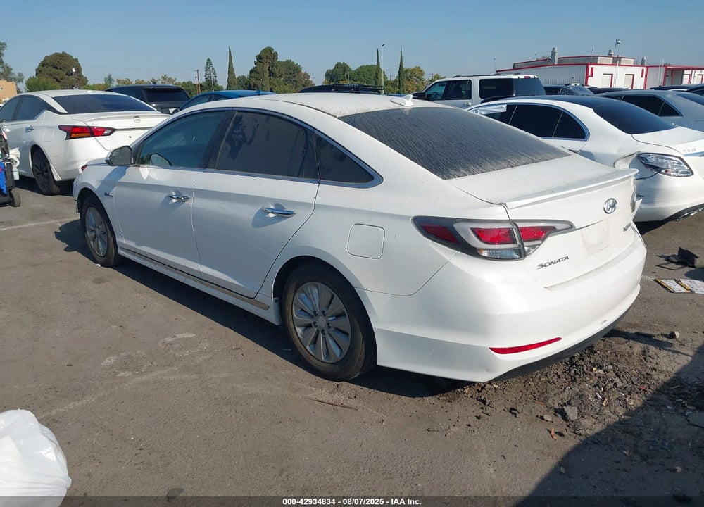 2017 HYUNDAI SONATA HYBRID SE VIN: KMHE24L10HA048613