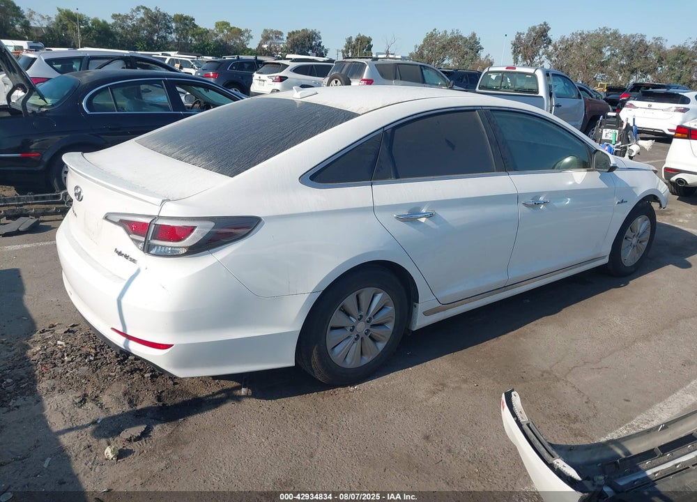 2017 HYUNDAI SONATA HYBRID SE VIN: KMHE24L10HA048613