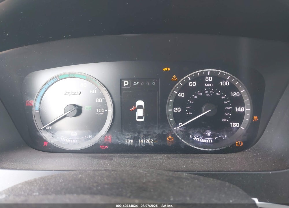 2017 HYUNDAI SONATA HYBRID SE VIN: KMHE24L10HA048613