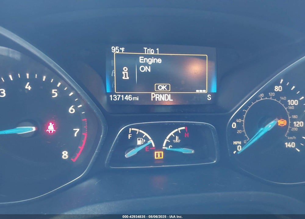 2015 FORD FOCUS VIN: 1FADP3K29FL282505