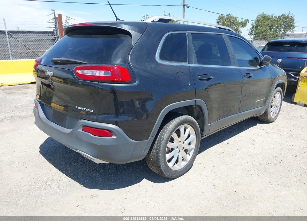 2015 JEEP CHEROKEE LIMITED VIN: 1C4PJLDS6FW579073