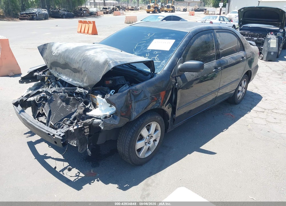 2005 TOYOTA COROLLA CE VIN: JTDBR32E752065142