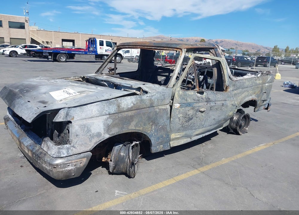 1991 FORD BRONCO U100 VIN: 1FMEU15N9MLA21160