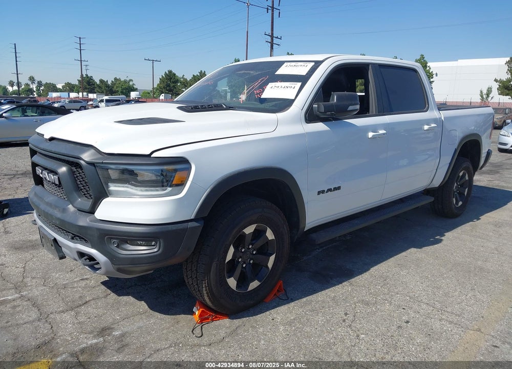 2020 RAM 1500 REBEL 4X4 5'7 BOX VIN: 1C6SRFLT5LN285591