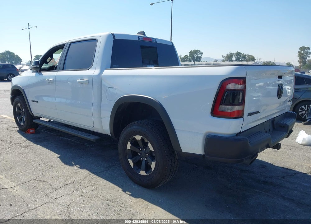 2020 RAM 1500 REBEL 4X4 5'7 BOX VIN: 1C6SRFLT5LN285591