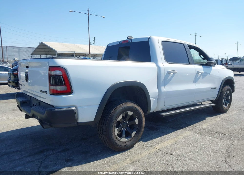 2020 RAM 1500 REBEL 4X4 5'7 BOX VIN: 1C6SRFLT5LN285591