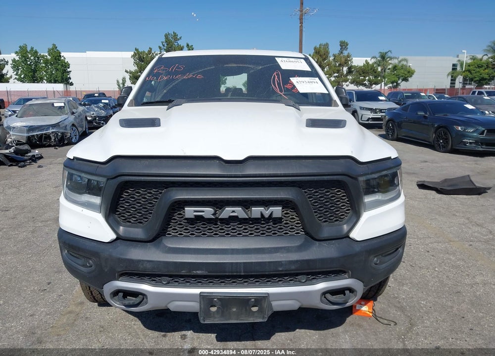 2020 RAM 1500 REBEL 4X4 5'7 BOX VIN: 1C6SRFLT5LN285591