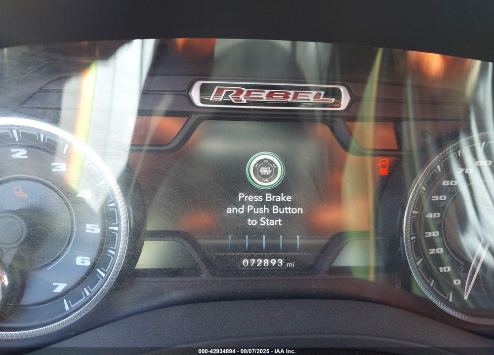 2020 RAM 1500 REBEL 4X4 5'7 BOX VIN: 1C6SRFLT5LN285591