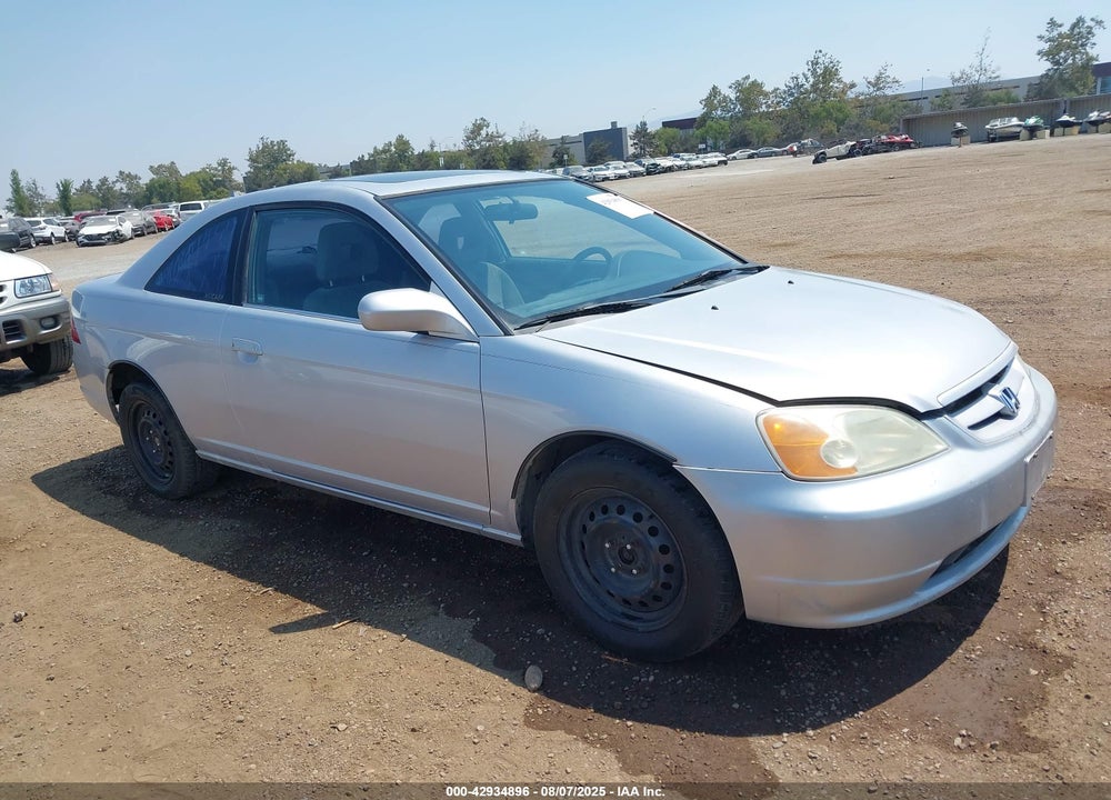 2001 HONDA CIVIC EX VIN: 1HGEM21991L073873
