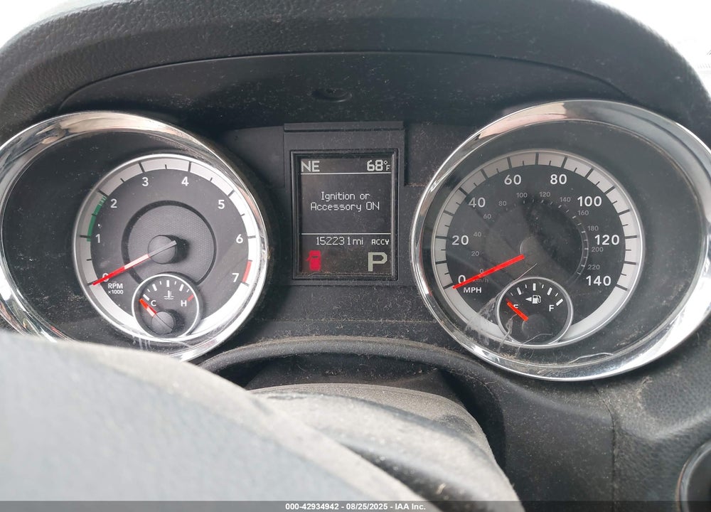 2013 DODGE DURANGO VIN: 1C4RDJDG0DC664649